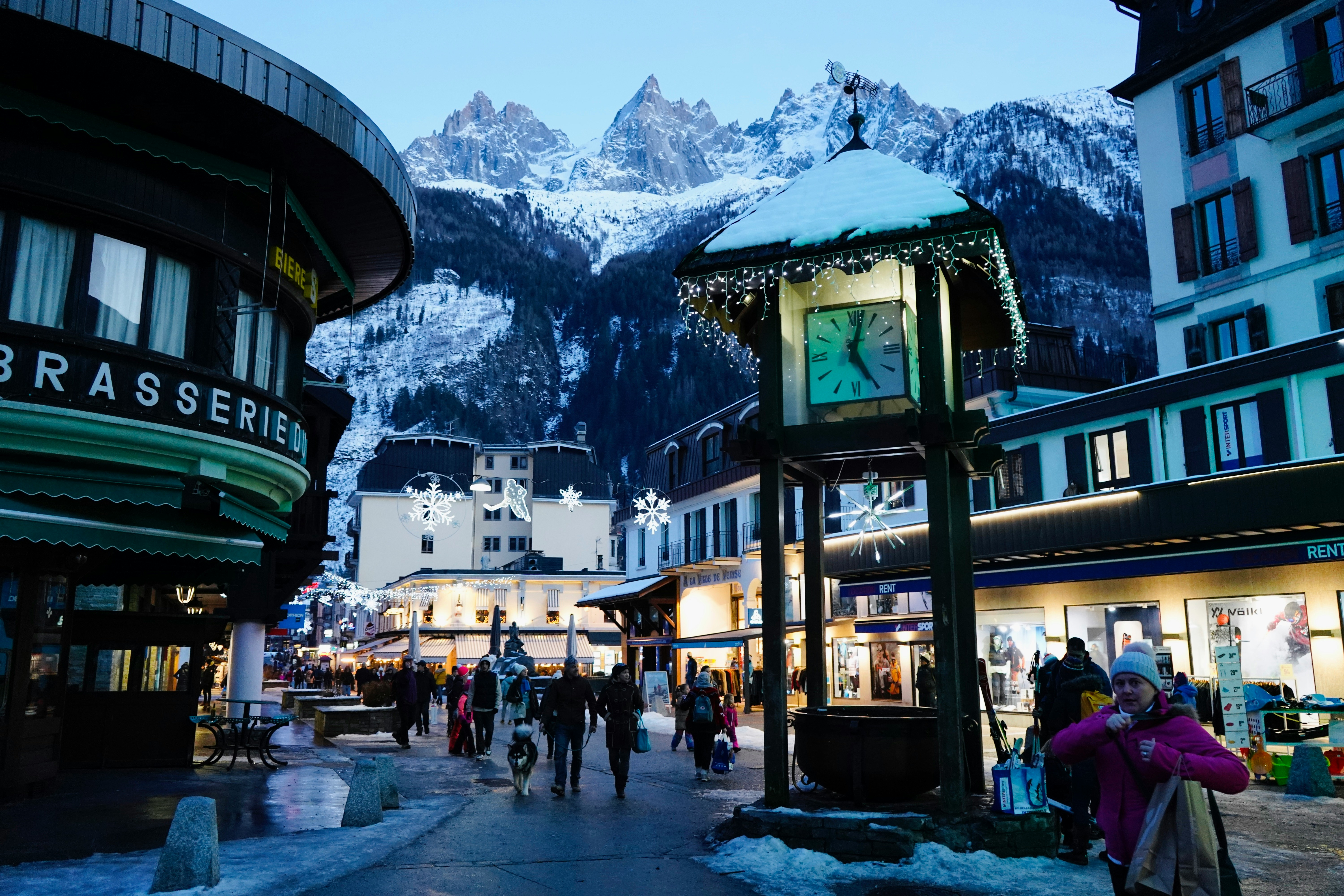 Getting around Chamonix